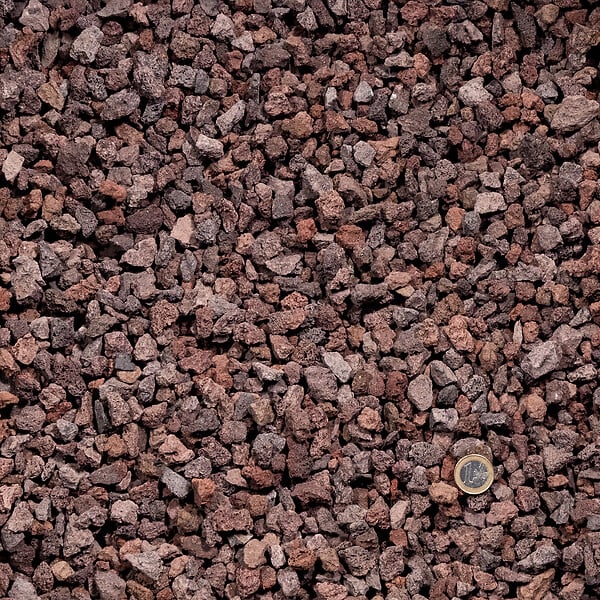 RO'MA NATURE - Pouzzolane Rouge 8-16 mm - Lot de 4 big bag de 400 kg (40 m²) - large