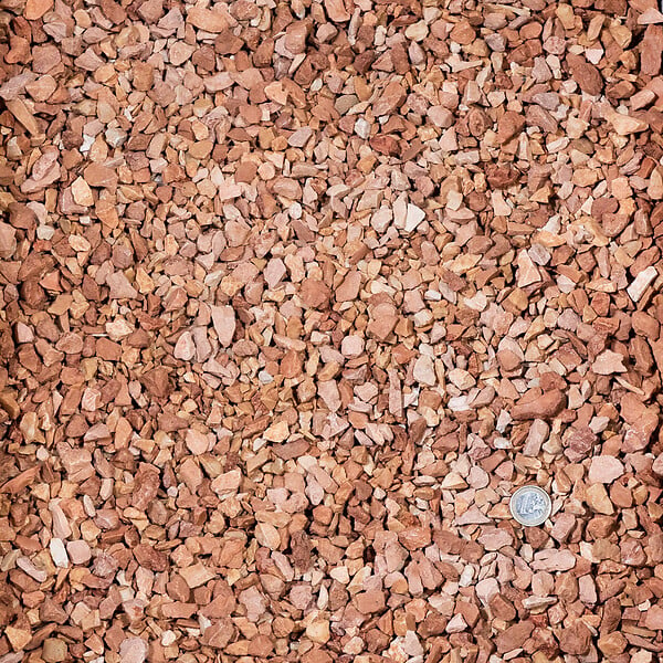 RO'MA NATURE - Gravier Mix Orange / Beige 8-12 mm - Lot de 15 sacs de 20 kg (6 m²) - large