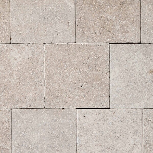 RO'MA NATURE - Pavé Pierre d'Egypte Beige 15x15x3 cm (vendu au m² - 45 pavés/m²) - large