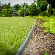 RO'MA NATURE - Bordure de jardin rouleau Plastique Recyclé Gris 15 m x14x0,7 cm (lot de 4 rouleaux soit 60 mètres) - vignette