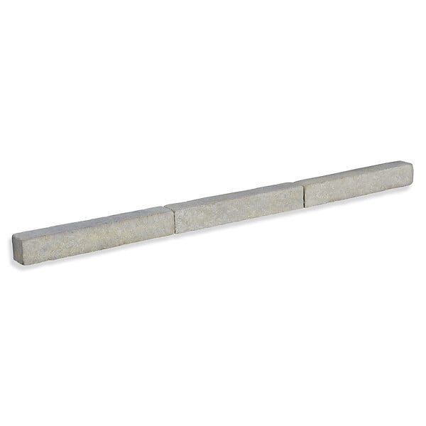 RO'MA NATURE - Bordure de jardin Pierre de l'Atlas Beige 50x8x8 cm (lot de 10 bordures soit 5 mètres) - large