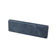 RO'MA NATURE - Bordure de jardin Ardoise Noire Vieillie 30x10x3 cm (lot de 45 bordures soit 13,5 mètres) - vignette