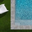RO'MA NATURE - KIT COMPLET - Margelles pour piscine 6x3m en Travertin Gris (avec colle, joint, hydrofuge ...) - vignette