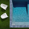 RO'MA NATURE - KIT COMPLET - Margelles pour piscine 10x5m en Pierre Adana Gris Bleu (avec colle, joint, hydrofuge ...) - vignette