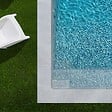 RO'MA NATURE - KIT COMPLET - Margelles pour piscine 6x3m en Pierre Atlas Gris (avec colle, joint, hydrofuge ...) - vignette