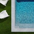 RO'MA NATURE - KIT COMPLET - Margelles pour piscine 8x4m en Pierre Atlas Gris (avec colle, joint, hydrofuge ...) - vignette
