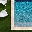RO'MA NATURE - KIT COMPLET - Margelles pour piscine 8x4m en Travertin Beige Mix (avec colle, joint, hydrofuge ...) - vignette