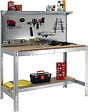 SIMON RACK - SimonRack - Kit Etabli 1440x1500x600mm Charge 600Kg -  SIMONWORK BT3 1500 GALVA/BOIS SIMONRACK - vignette