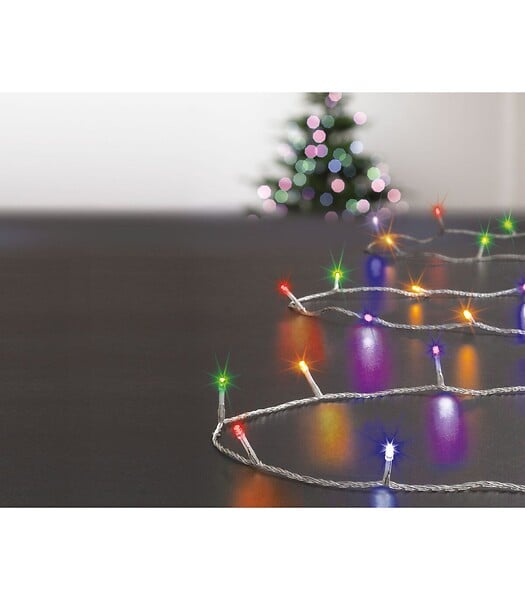 FEERIC LIGHTS & CHRISTMAS - Guirlande Lumineuse Extérieur 30 m 300 LED Multicolore et 8 jeux de lumière - large