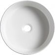 PLANETE BAIN - Vasque à poser ø37cm - Blanc mat - Rebords fins - Andria - vignette