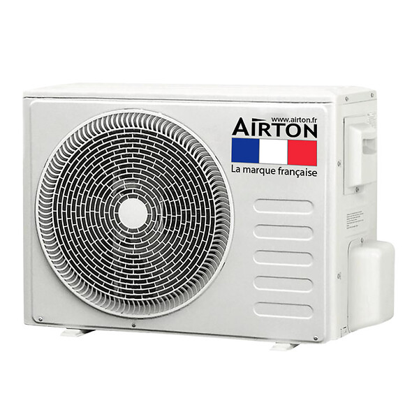 AIRTON - Pack Climatiseur reversible AIRTON - A Poser Soi-meme - 3500W - Readyclim 4M - Support Sol - 409731SS - large