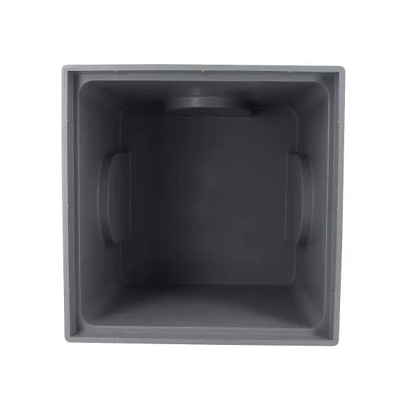 NICOLL - Regard d'interface Nicoll RIFT Télécom 25x25x25cm D10cm gris clair avec 2 bouchons réducteurs doubles - large