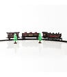 FEERIC LIGHTS & CHRISTMAS - Accessoires pour Village de Noël Coffret 17 pièces Train avec locomotive, wagons , rails et sapins - vignette