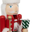 FEERIC LIGHTS & CHRISTMAS - Déco de Noël Casse-Noisette Rouge et Blanc en Bois H 38 cm - vignette