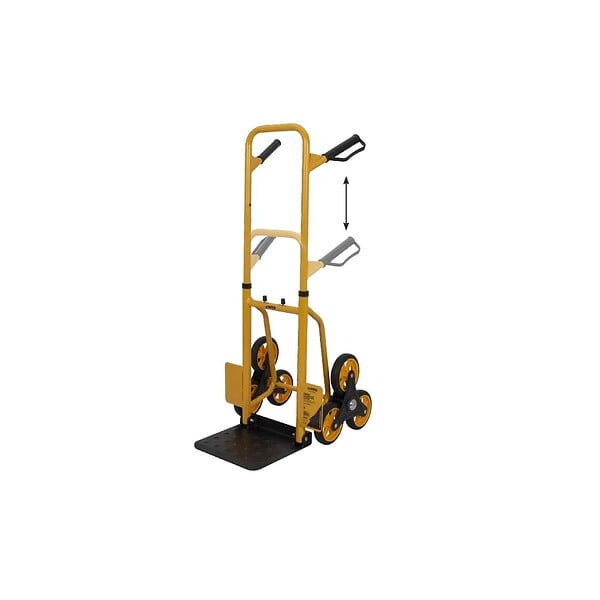 VITO - Chariot de manutention 2x3 Roues pivotantes Diable pliable Charge 150kg VITO - large