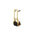 VITO - Chariot de manutention 2x3 Roues pivotantes Diable pliable Charge 150kg VITO - vignette