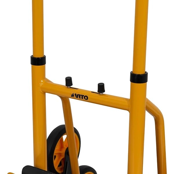 VITO - Chariot de manutention 2x3 Roues pivotantes Diable pliable Charge 150kg VITO - large