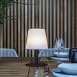 LUMISKY - Lampe de table sans fil STANDY MINI Noir H25cm - vignette