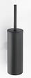 WENKO - Brosse WC fermée - Inox - Bosio Black - Noir - Mat - vignette