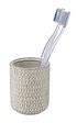 WENKO - Gobelet céramique Pergole - Crème - 260 ml - vignette