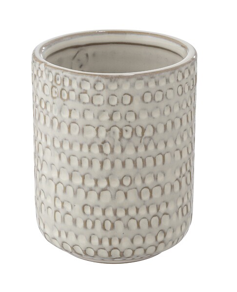 WENKO - Gobelet céramique Pergole - Crème - 260 ml - large
