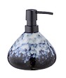 WENKO - Distributeur savon céramique Rosali - Bleu - 450 ml - vignette