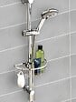 WENKO - Valet douche mural - Acier chromé - Floresta Rond - Argent - vignette