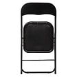 5FIVE - Chaise pliante velours noir - vignette