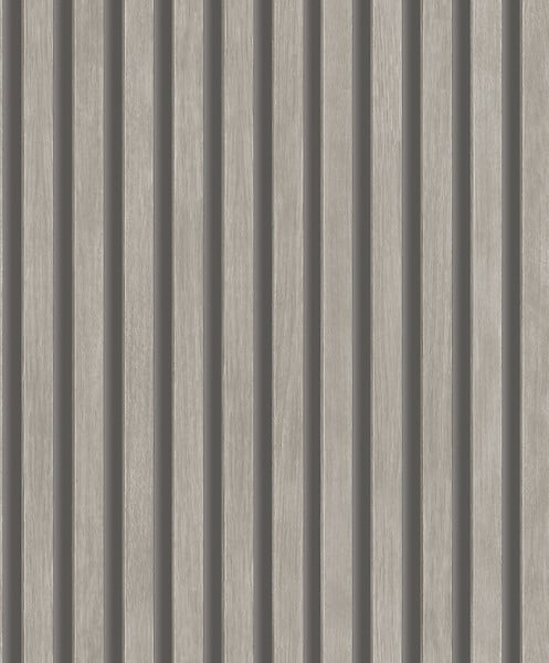 GRANDECO - Papier peint vinyle intissé effet bois 3D Hermès - Beige - large