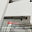 AICA SANITAIRE - AICA Ensemble meuble vasque L.60cm blanc 2 tiroirs + lavabo + colonne - vignette