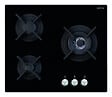 AIRLUX - table de cuisson gaz 60cm 3 feux 6150w noir - av635hbk - vignette