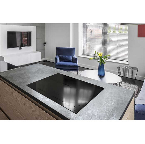 AIRLUX - Table De Cuisson Induction 60cm 3 Feux 7400w Noir - ATIF63BKM - large