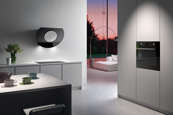 AIRLUX - Four Intégrable Multifonction 70l 60cm Pyrolyse Inox - AFP212BK - large