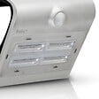ASLO - Projecteur Led Mural Solaire 3.7V 2Ah GRIS 14 x 10.9 x 21.2 cm Détecteur de mouvements 3.2W 400 Lm ASLO - vignette