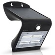 ASLO - Projecteur Led Mural Batterie lithium 2 Ah - 3.7 V Solaire NOIR Détecteur de mouvements 3.2W 400 Lm ASLO - vignette