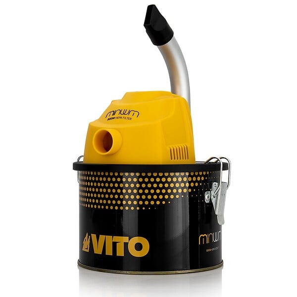 VITO - Aspirateur de cendres 800W 4Litres Filtre HEPA Cendres chaudes jusqu'à 40°CVITO - large