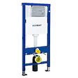 GEBERIT - Bâti support universel Duofix GEBERIT pour WC suspendu  Avec plaque chasse d'eau chromée - vignette