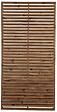 CERLAND - Ecran PERSIENNE marron PIN Ep75 - 900x1800 mm - vignette