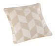 LINDER - Coussin garnis NEW YORK ECRU 45x45cm - vignette