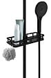 WENKO - Serviteur de douche - ABS - Libertà - Noir - 2 kg - vignette