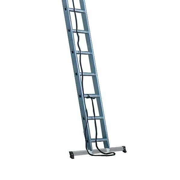 ESCALUX - Echelle Aluminium SEMI-PRO ESCALUX V16033 coulissante à corde 2x15 / L7M45 - large