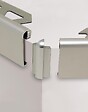 SCHLUTER - Angle rentrant 90° RONDEC-STEP - Coloris: alu anodisé brossé - hauteur: 12,5mm- réf : E90RS125ACGB39 - SCHLUTER - vignette
