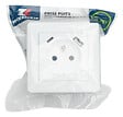 MC KENZIE - Prise 16A 2P+T avec chargeur USB A+C Simply - Blanc - vignette