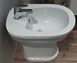 GOMAN SRL - Bidet surélevé céramique ALTO 3 - Blanc - Hauteur 50 cm - Profondeur : 51 cm - Largeur : 37,5 cm - vignette