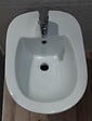 GOMAN SRL - Bidet surélevé céramique ALTO 3 - Blanc - Hauteur 50 cm - Profondeur : 51 cm - Largeur : 37,5 cm - vignette