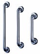 AKW - Barre d'appui droite en acier inoxydable - Longueur 600 mm - INOX recouvert d'époxy BLANC - vignette
