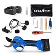 GOODYEAR - Sécateur électrique Professionnel 16,8V + 2 Batteries Lithium 2Ah Ø Coupe 32 mm Moteur Brushless GOODYEAR - vignette