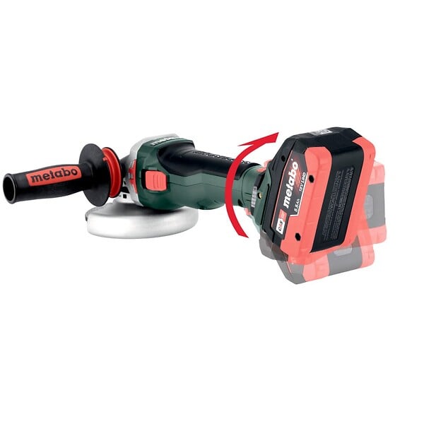 METABO - Meuleuse 125 mm 18 V WVB 18 LTX BL 15-125 (sans batterie ni chargeur), coffret - large