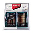 MAKITA - Coffret de 19 Forets à métaux MAKITA B-67795 - HSS-Tin - vignette