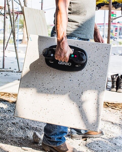GRABO - Ventouse électroportative multi-surfaces Grabo PRO avec caisse de transport Systainer III - large